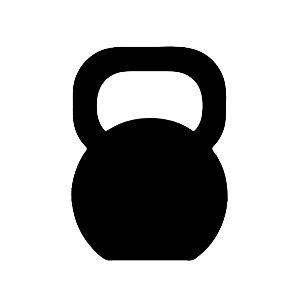 Гиря на прозрачном фоне