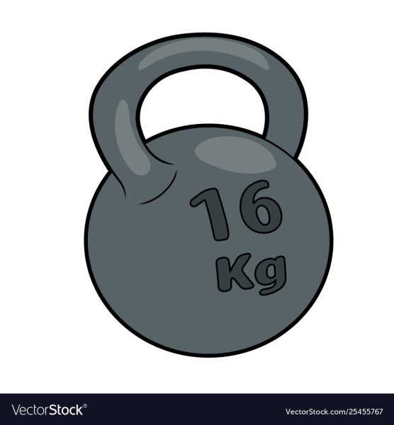 Гиря раскраска