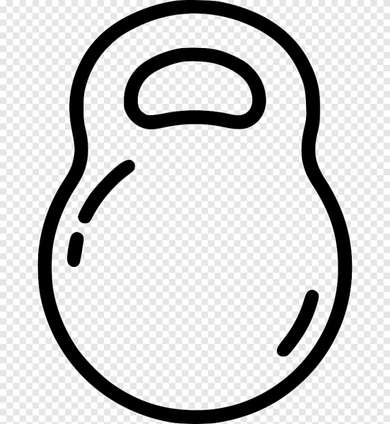 Гиря силуэт