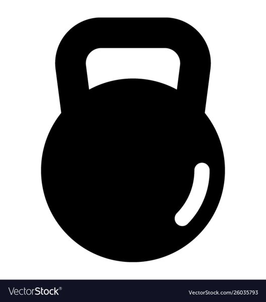 Гиря силуэт