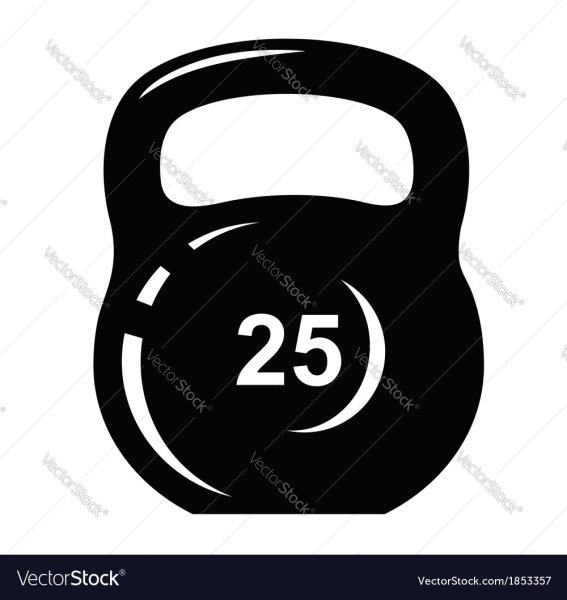 Гиря силуэт