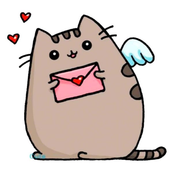 Кавайные котики кот Пушин