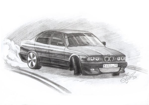 BMW е34 карандаш