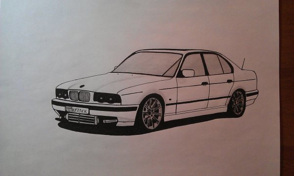 BMW е34 карандаш