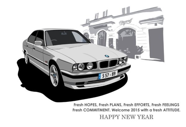 BMW e34 Art