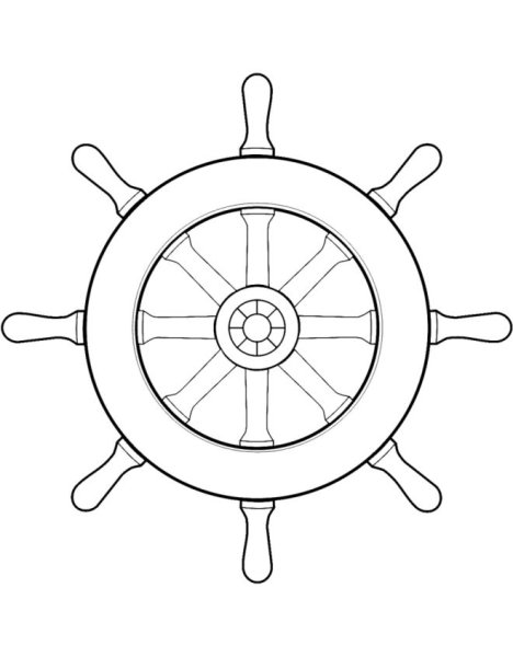 Штурвал контур