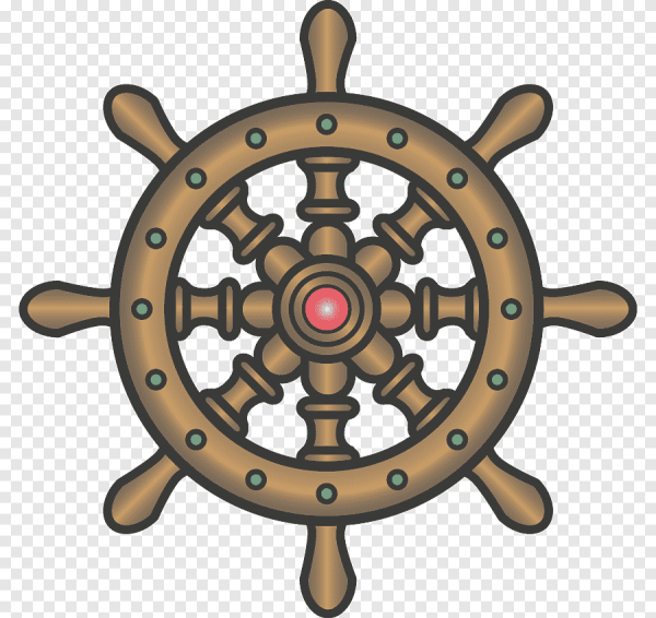 Изображение штурвала корабля