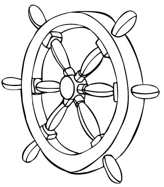 Штурвал корабля
