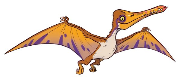 Летающие динозавры для детей