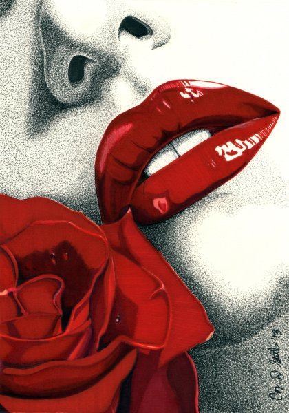 Девушка прическа вектор