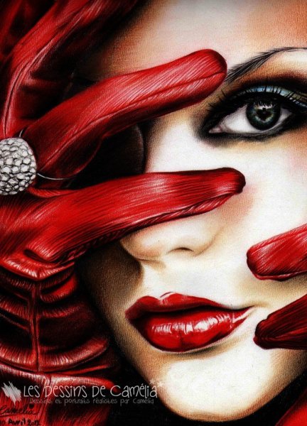 Красный рисунок