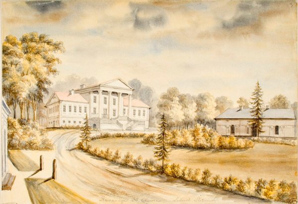 Усадьба карандашом