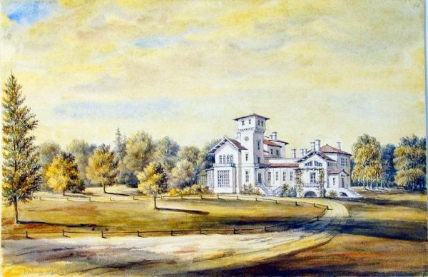 Усадьба карандашом