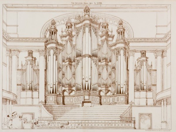 Органы карандашом