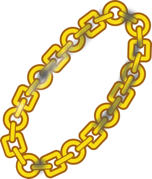 Цепочка нарисованная