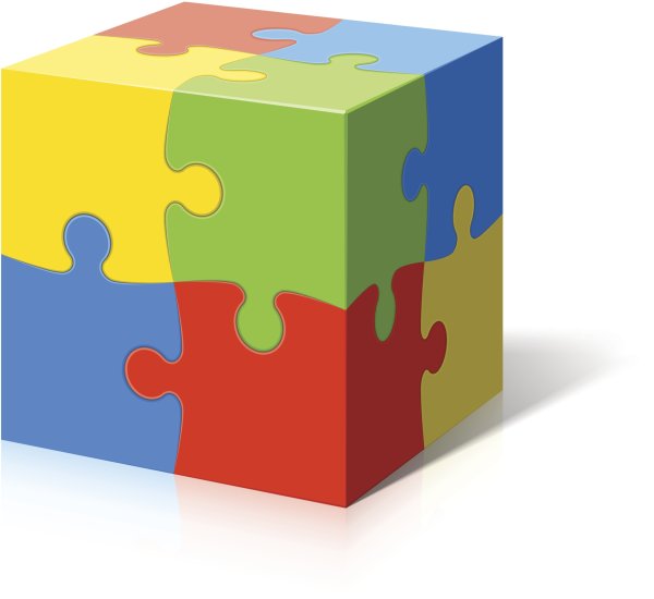 Кубики иллюстрация
