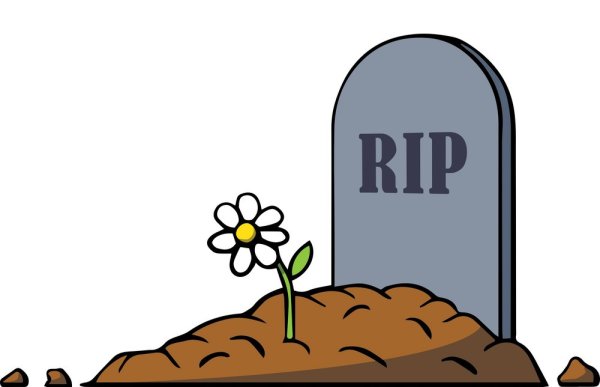 Могила мультяшная