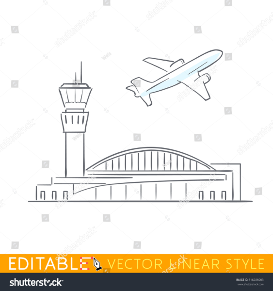 Аэропорт эскиз