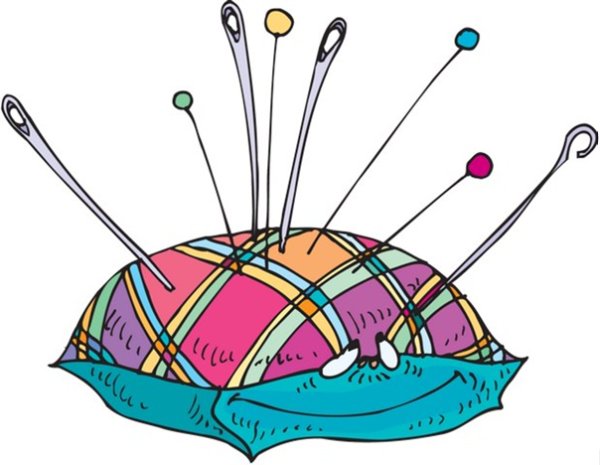 Картина иголка для детей