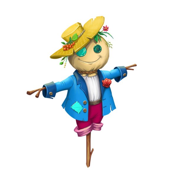 Пугало огородное для детей