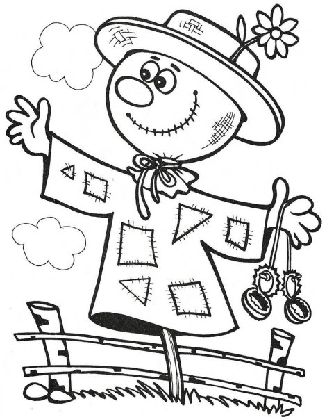 Пугало огородное для детей