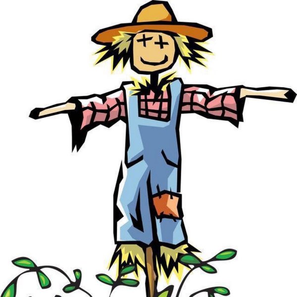 Пугало карандашом