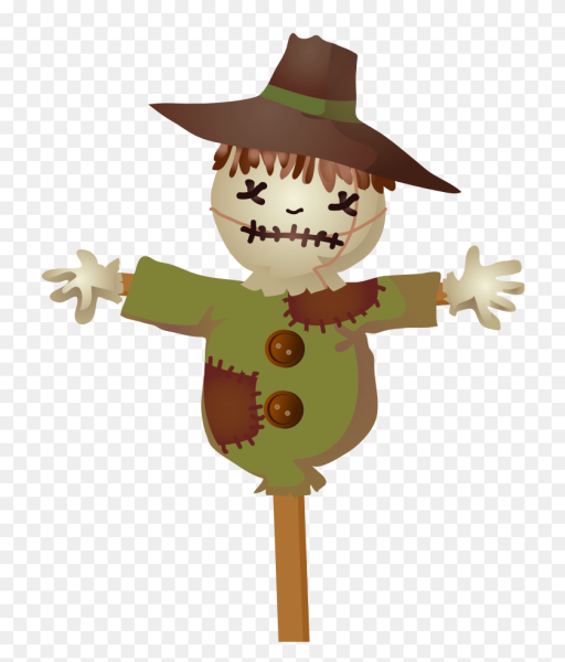 Пугало карандашом