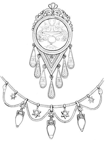 Эскиз украшения