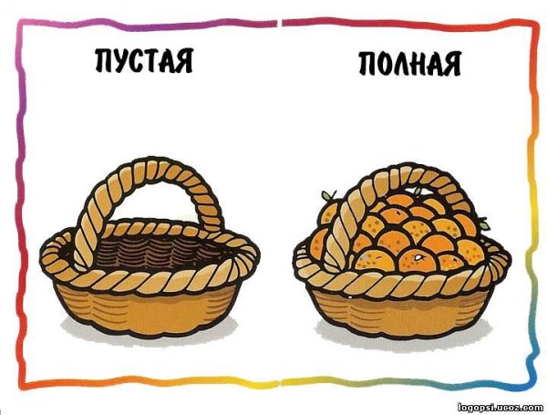 Противоположности картинки для детей