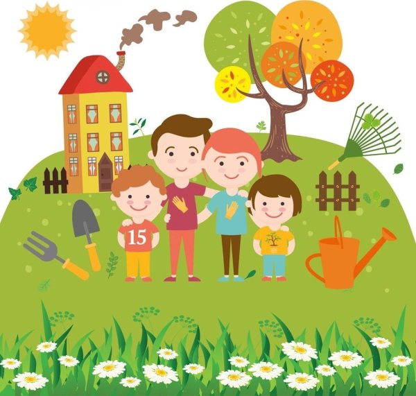 Субботник рисунок