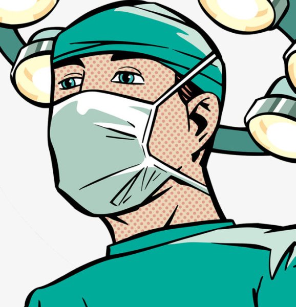 Хирург иллюстрация