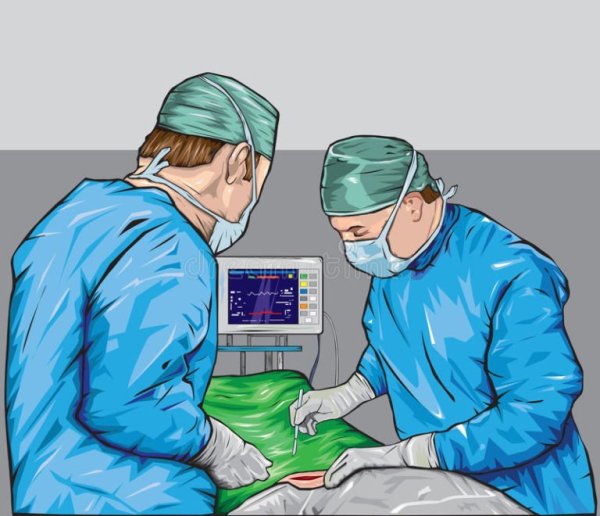 Хирург рисунок