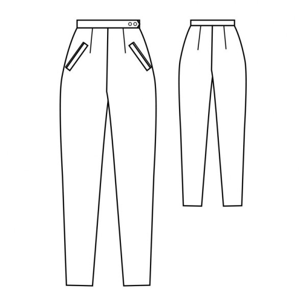 Эскиз брюк