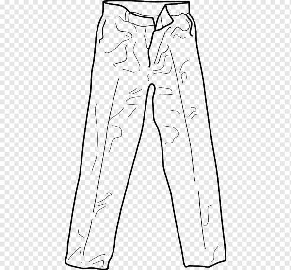 Штаны раскраска