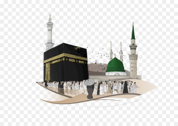 Мечеть пророка в Медине вектор