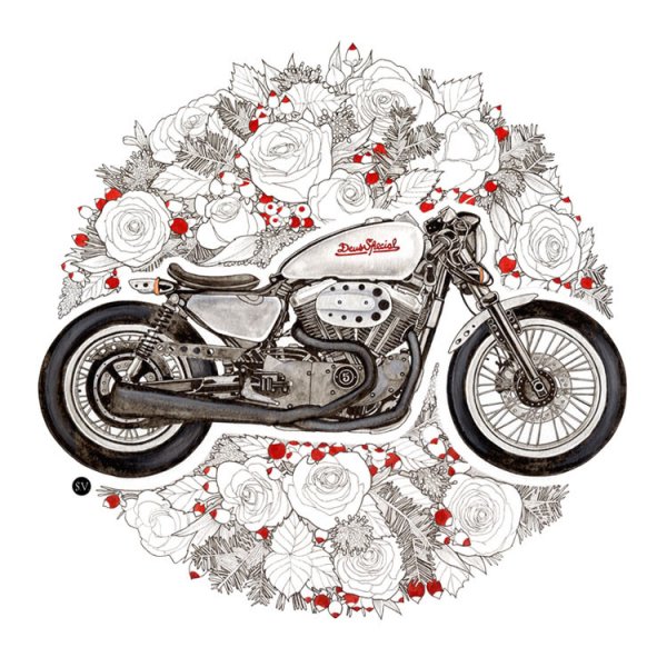 Мотоцикл Графика