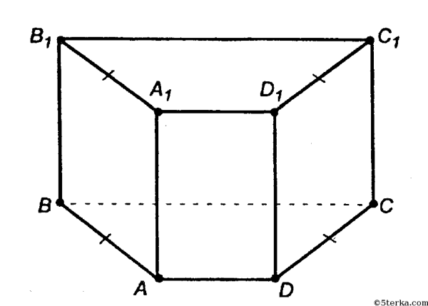 Правильная 4 угольная Призма