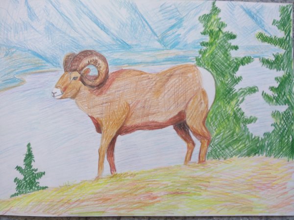 Иллюстрация к стихотворению Хетагурова бестрепетно гордо