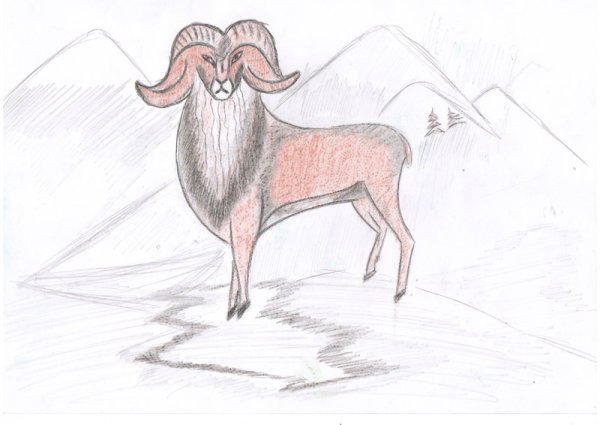 Хетагуров бестрепетно гордо стоит на Утесе иллюстрация