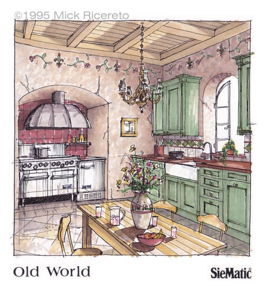 Эскизный проект кухни