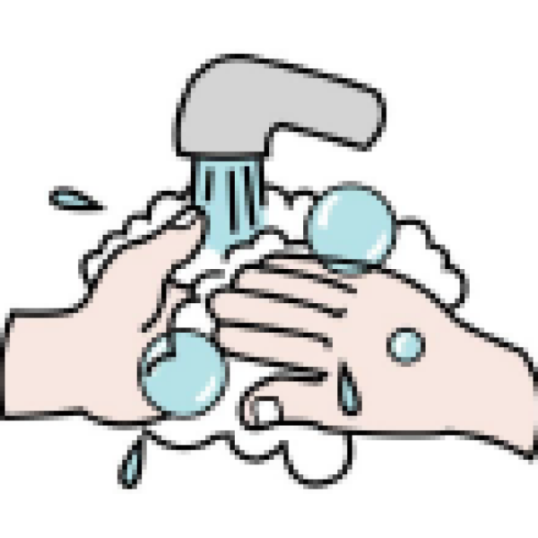 Иллюстрация чистые руки