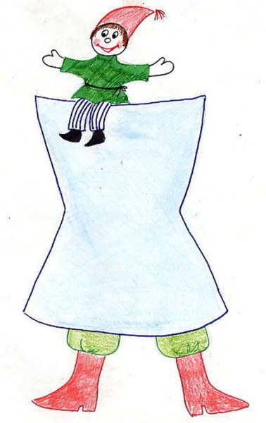 Петрушка персонаж Скоморох