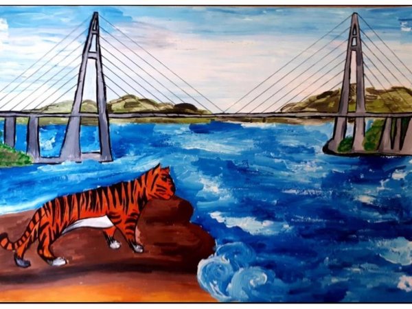 Приморье рисунок