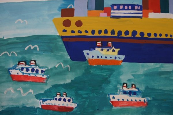 Рисунок Приморский край детский