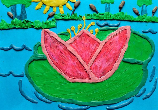 Природа Астраханского края рисунки детей