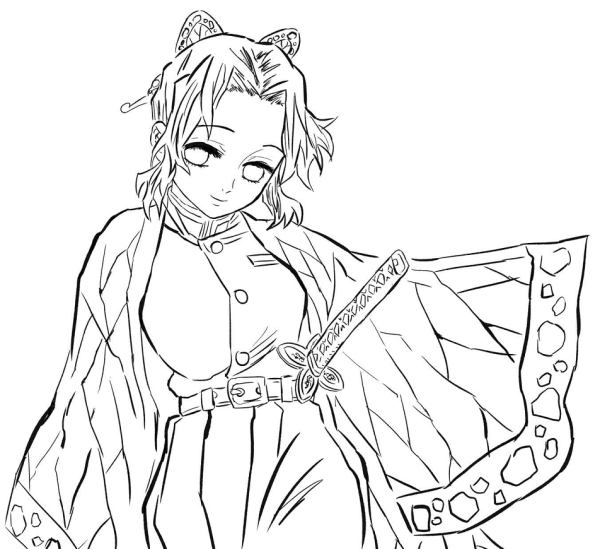 Шинобу клинок рассекающий демонов