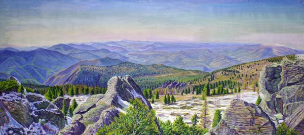 Рифейские горы Урал