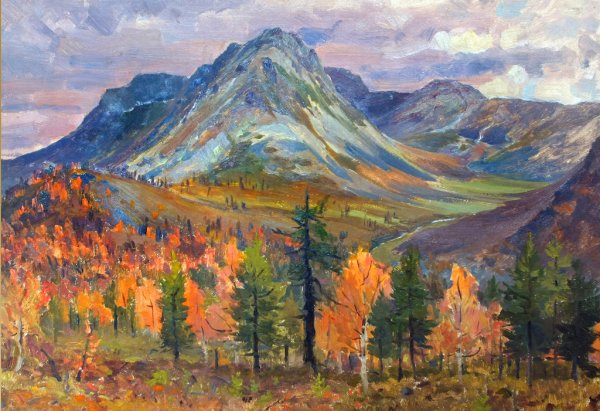 Картина гора Урал Вундер Яков