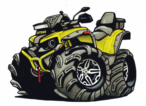 Наклейки на квадроцикл