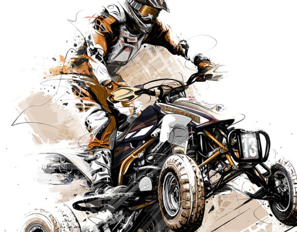 Квадроцикл эскиз